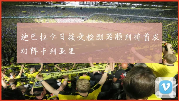 迪巴拉今日接受检测若顺利将首发对阵卡利亚里